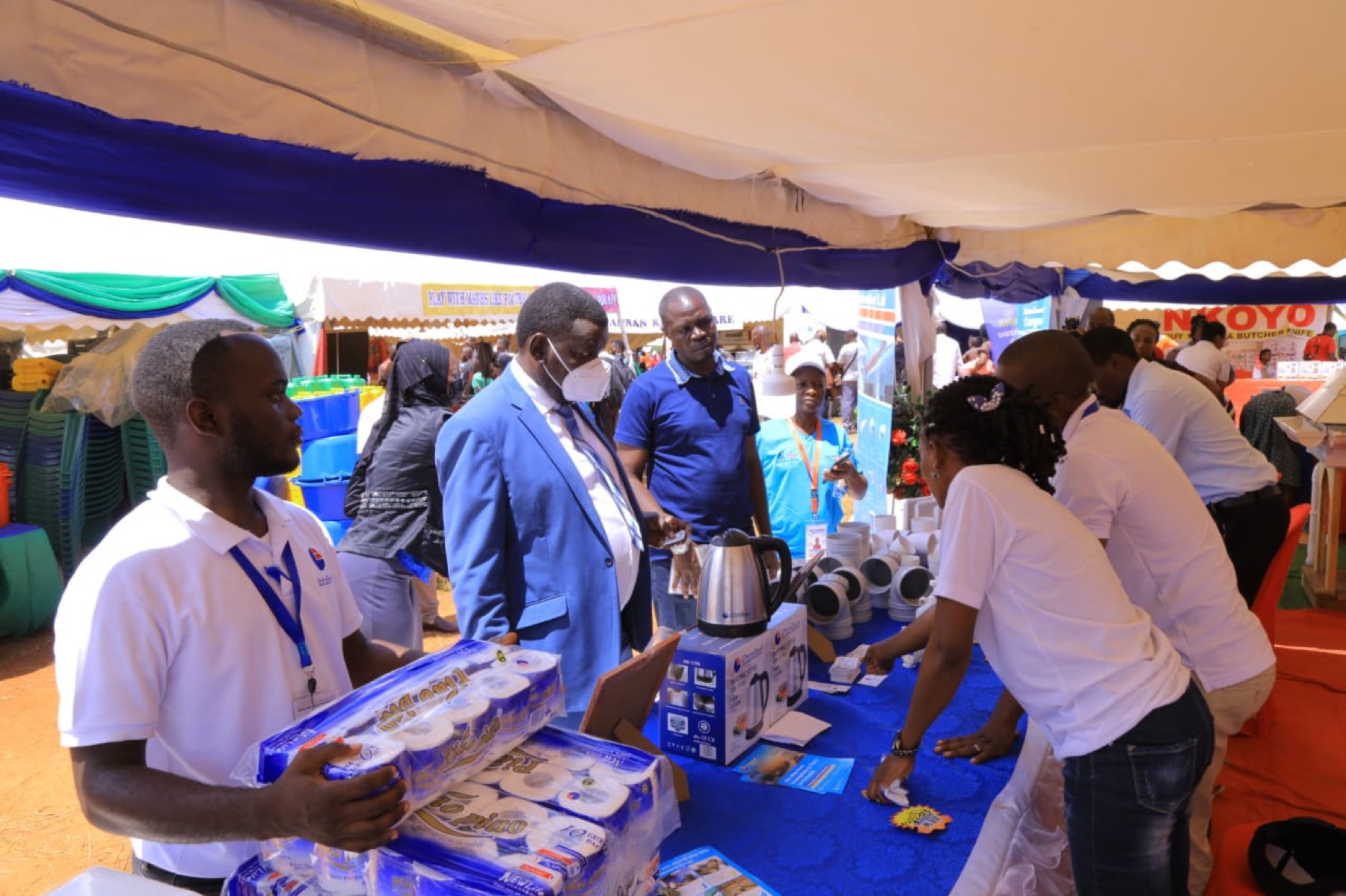 Delegates at a regulatory expo in Kampala